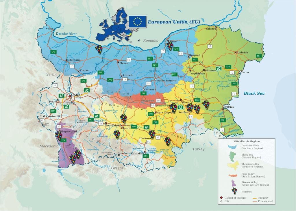 mapa de búlgar vi