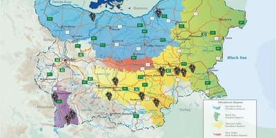 Mapa de búlgar vi