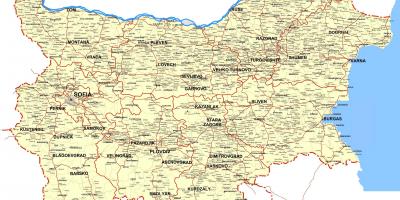 Bulgària país mapa